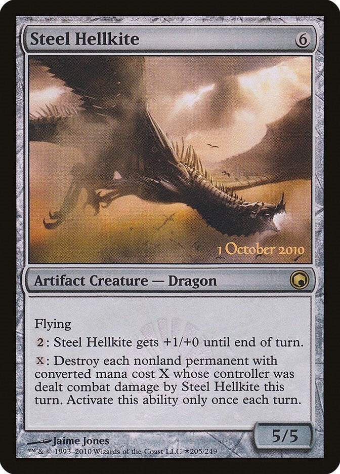 Steel Hellkite (205) [LARP] - MTG Single
