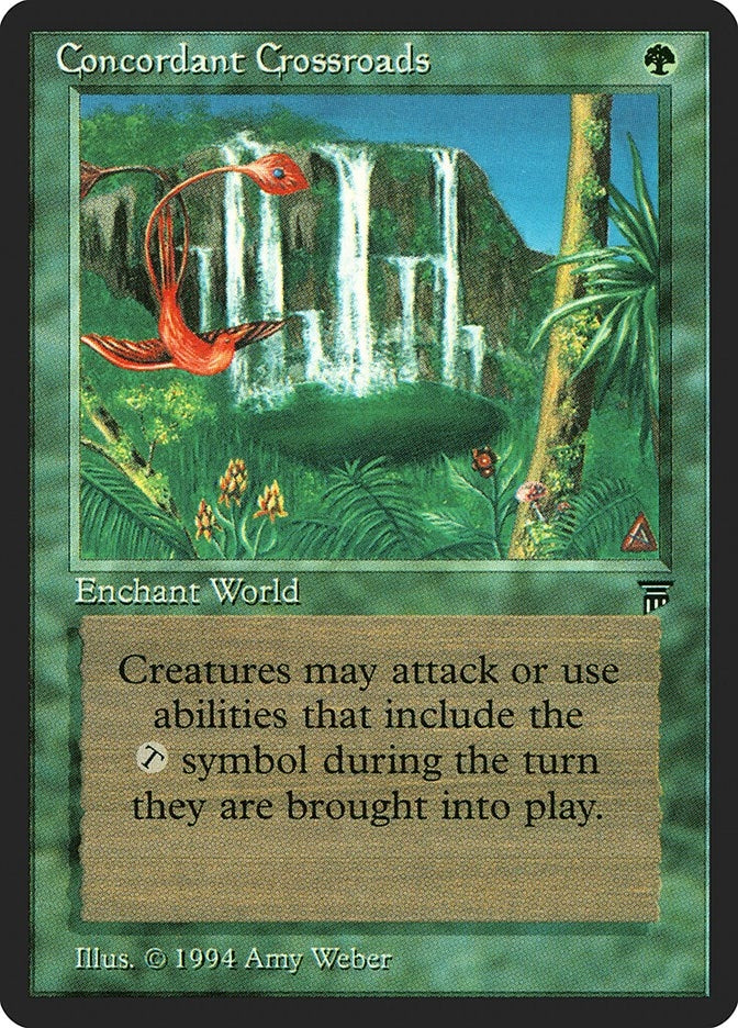 Concordant Crossroads [LEG] - MTG Single