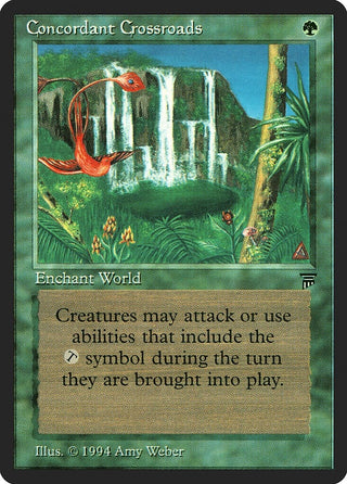Concordant Crossroads [LEG] - MTG Single