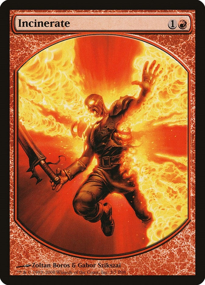 Incinerate (3) [MPRP] - MTG Single
