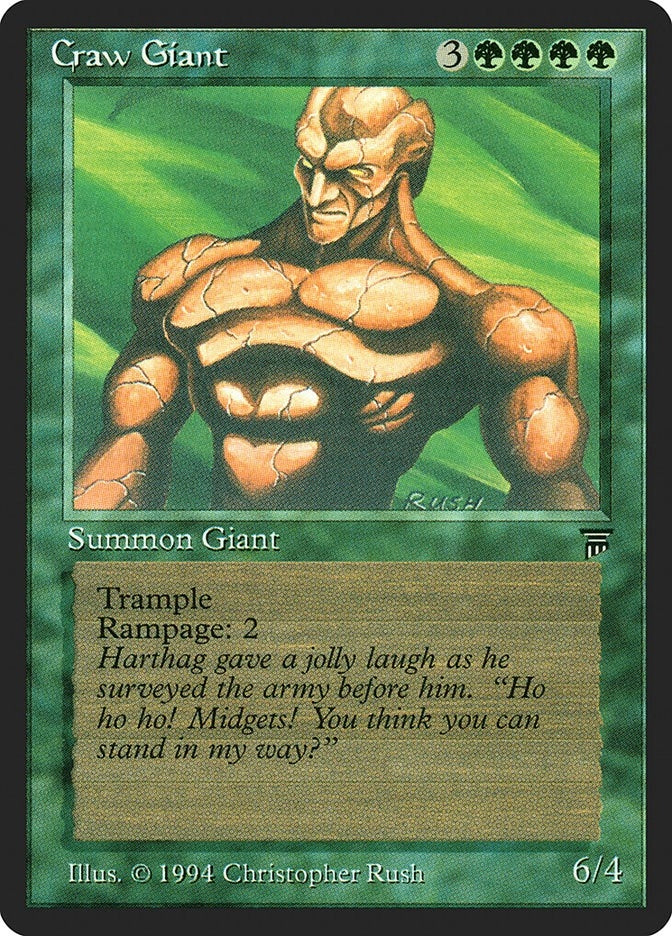 Craw Giant [LEG] - MTG Single