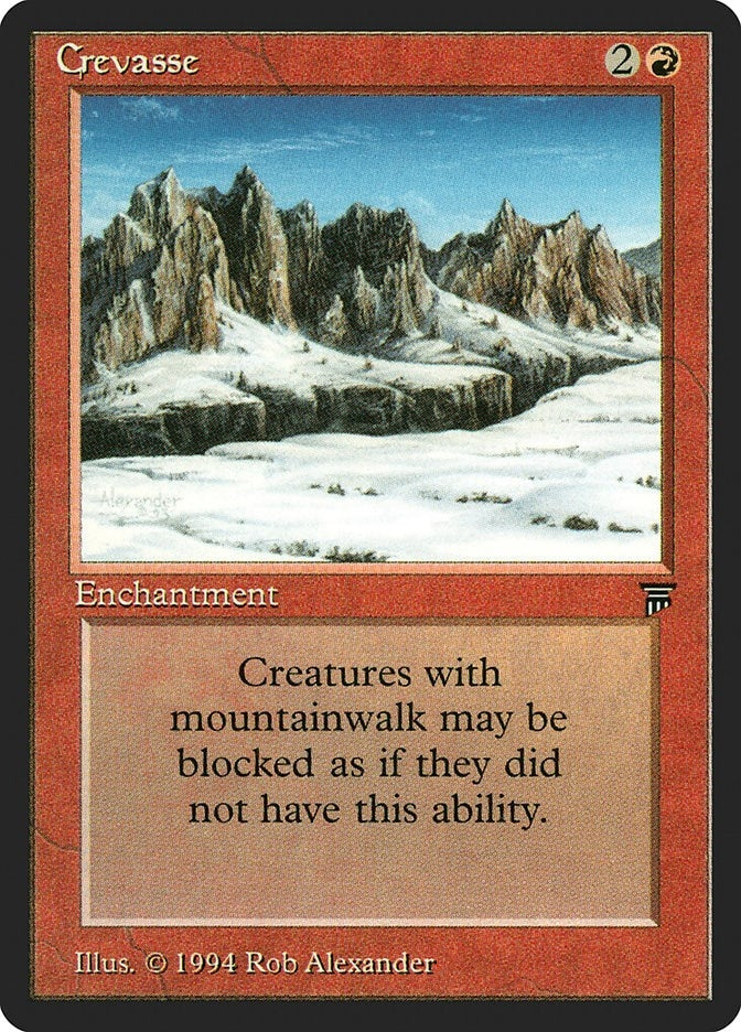 Crevasse [LEG] - MTG Single