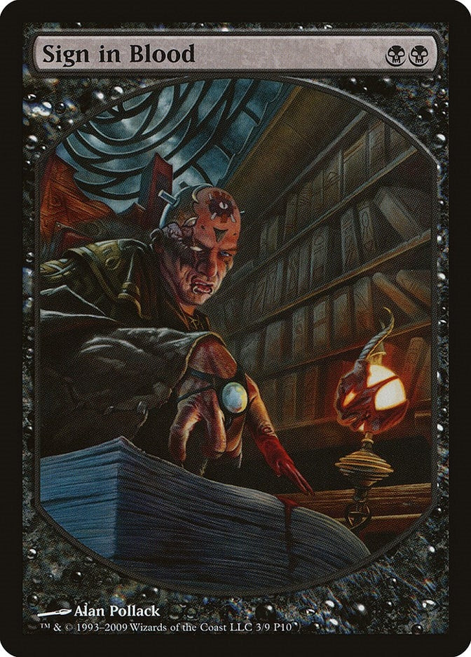 Sign in Blood (3) [MPRP] - MTG Single