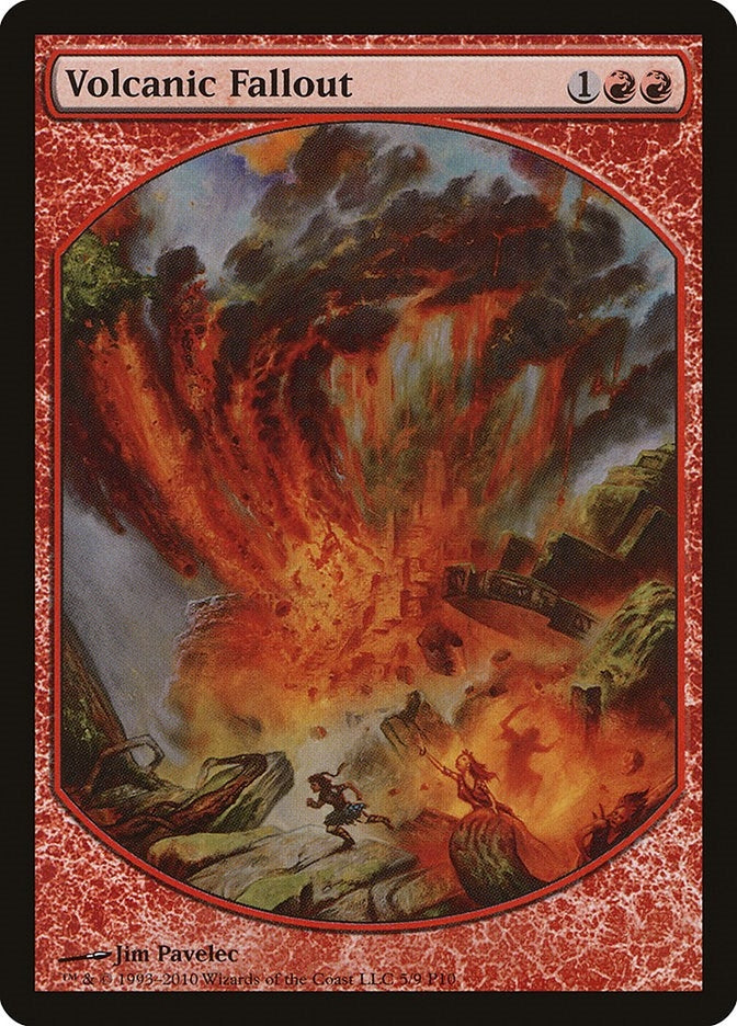 Volcanic Fallout (5) [MPRP] - MTG Single