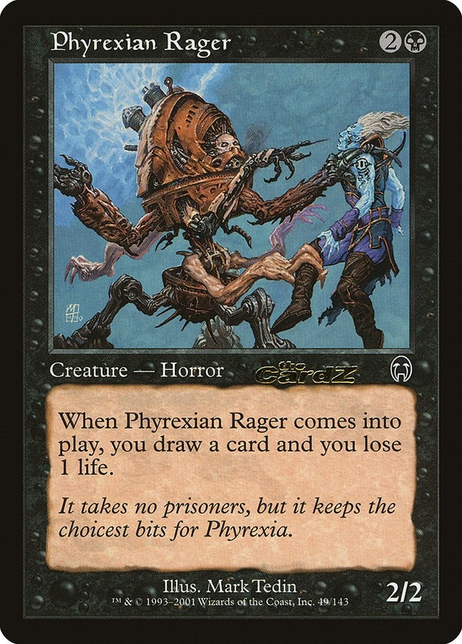 Phyrexian Rager (49) [MEDIA] - MTG Single