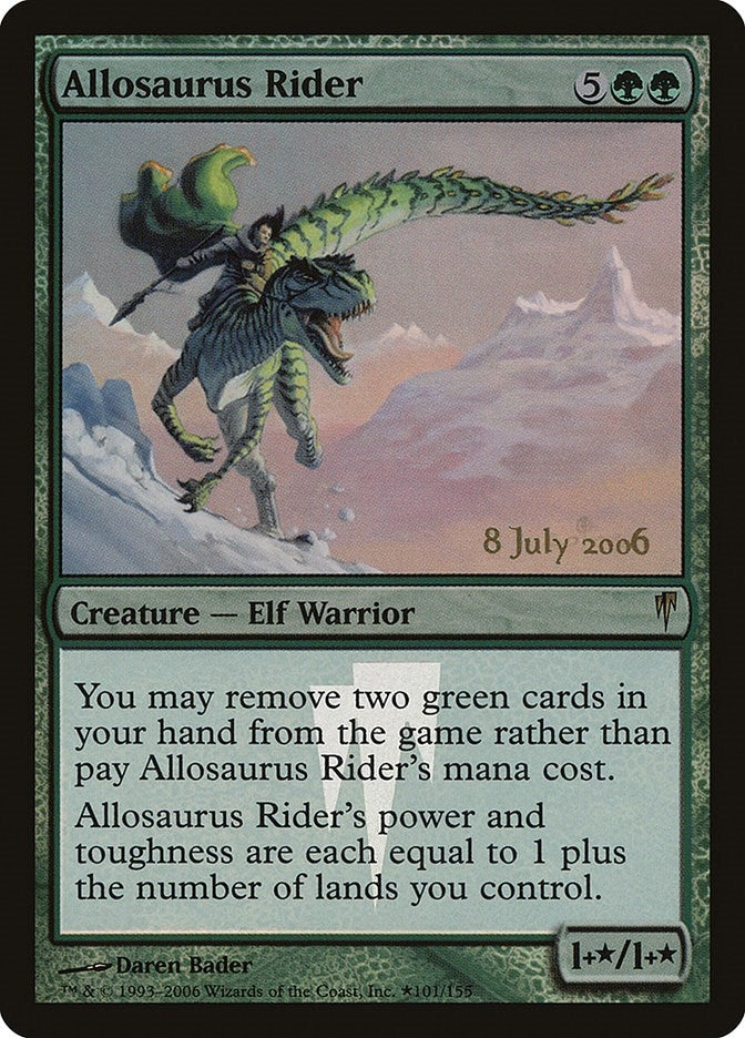 Allosaurus Rider (101) [PRE] - MTG Single