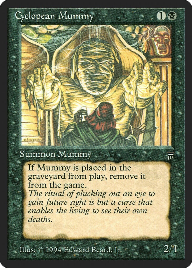 Cyclopean Mummy [LEG] - MTG Single