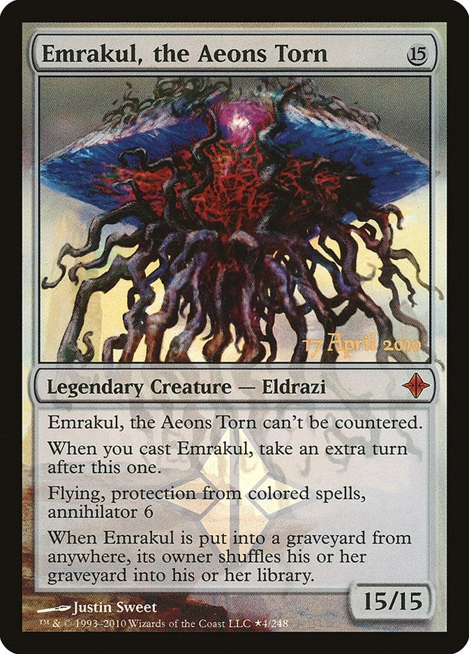 Emrakul the Aeons Torn (4) [PRE] - MTG Single