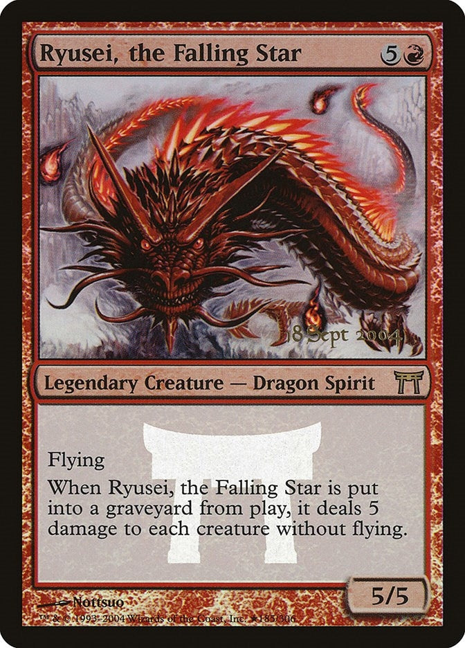 Ryusei the Falling Star (185) [PRE] - MTG Single