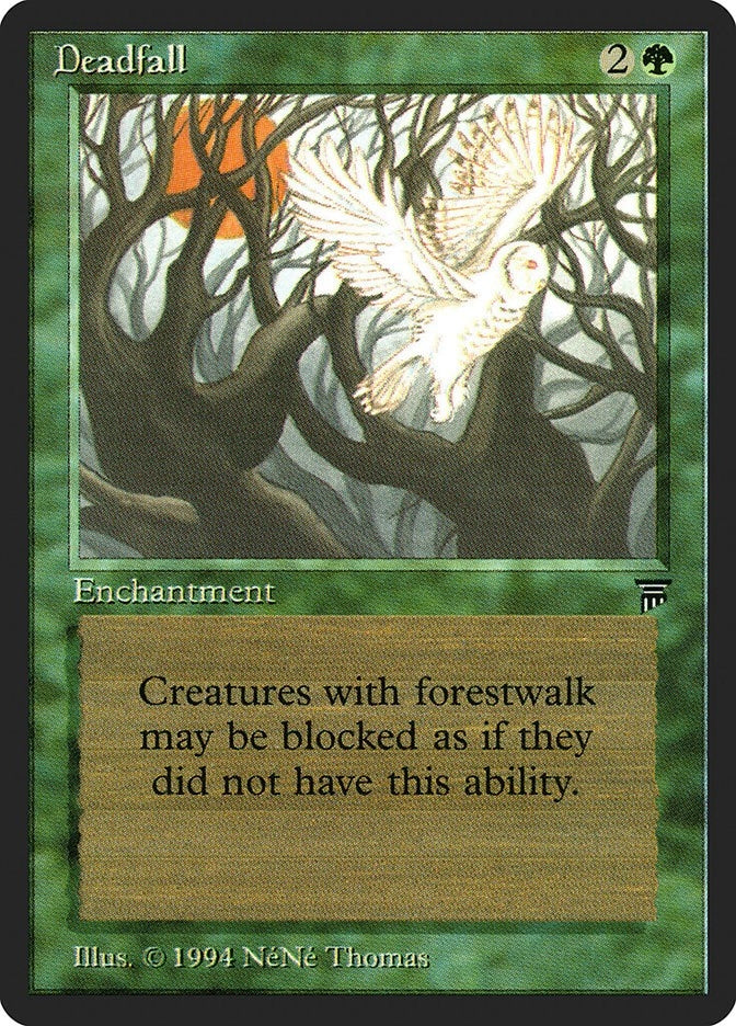 Deadfall [LEG] - MTG Single