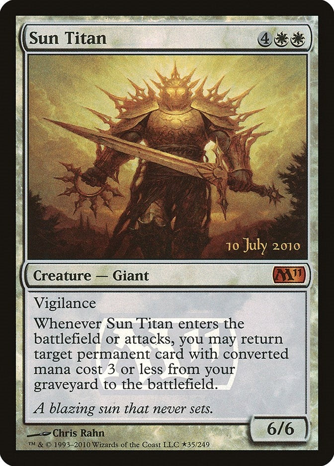 Sun Titan (35) [PRE] - MTG Single