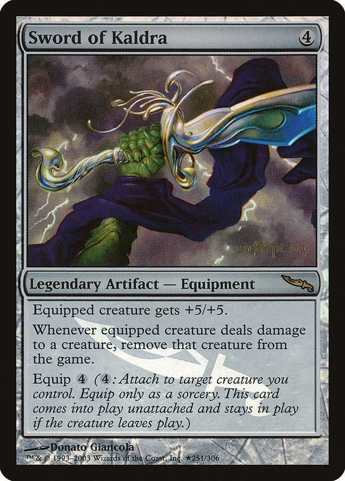 Sword of Kaldra (251) [PRE] - MTG Single