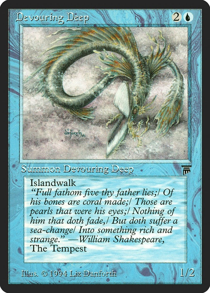 Devouring Deep [LEG] - MTG Single