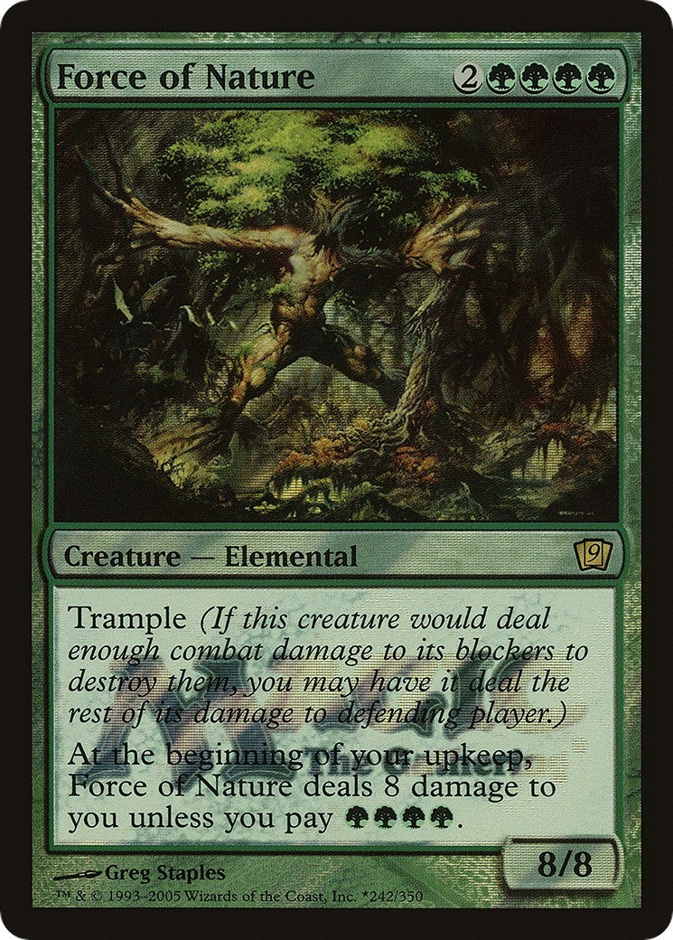 Force of Nature (242) [LARP] - MTG Single
