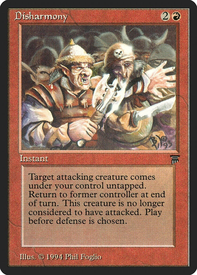 Disharmony [LEG] - MTG Single
