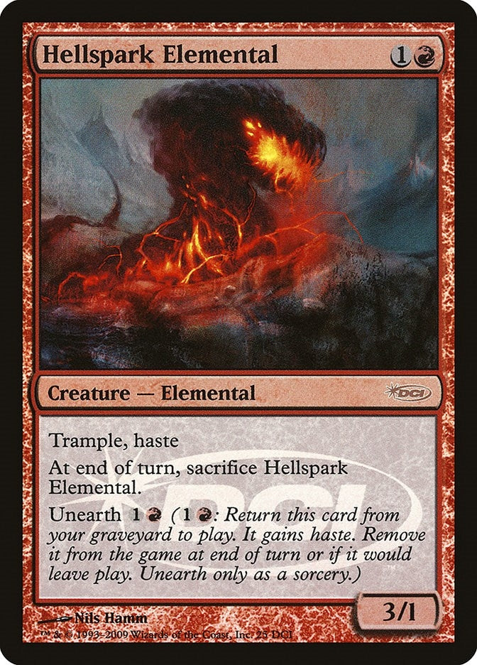 Hellspark Elemental (25) [WPN] - MTG Single