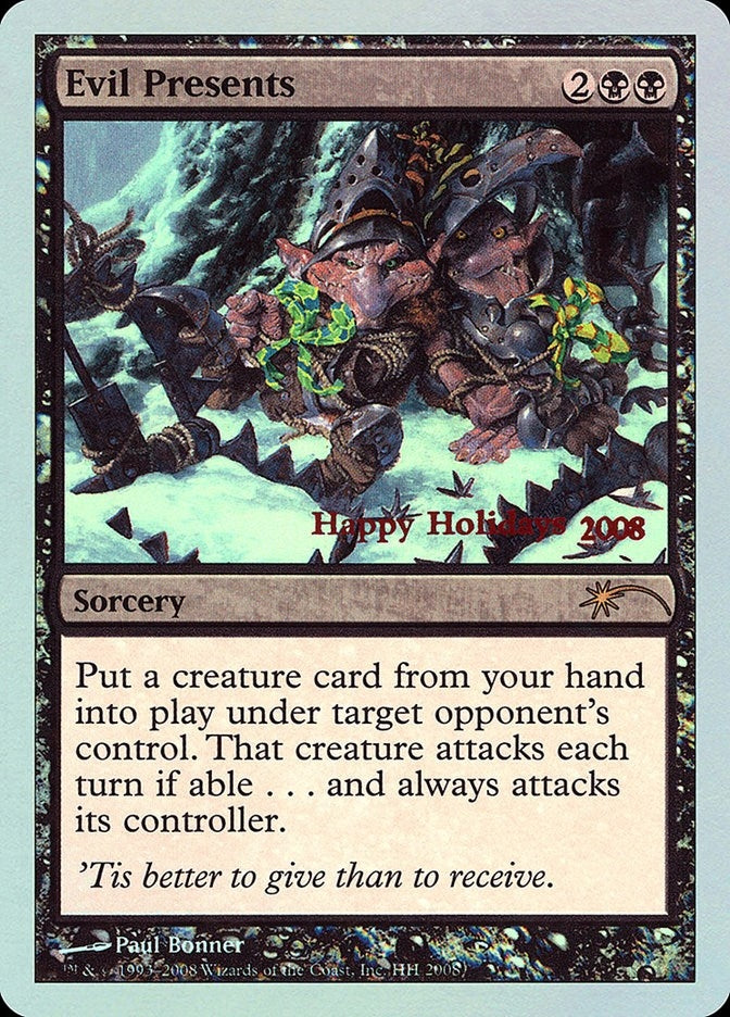 Evil Presents (2008) [SPECIAL] - MTG Single