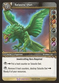 Talasite Owl - WoW Single