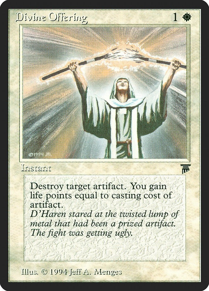 Divine Offering [LEG] - MTG Single