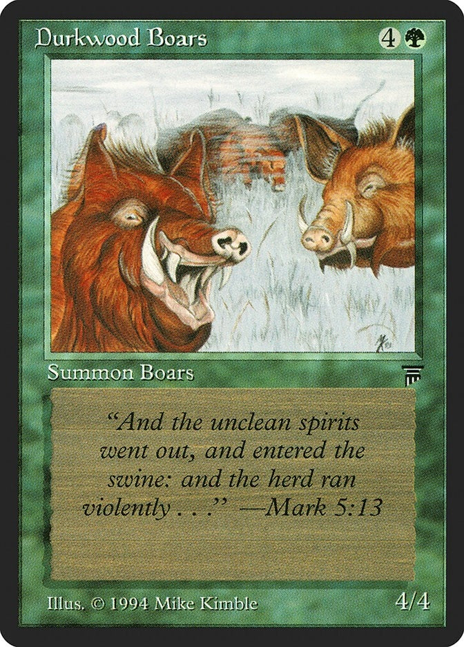 Durkwood Boars [LEG] - MTG Single