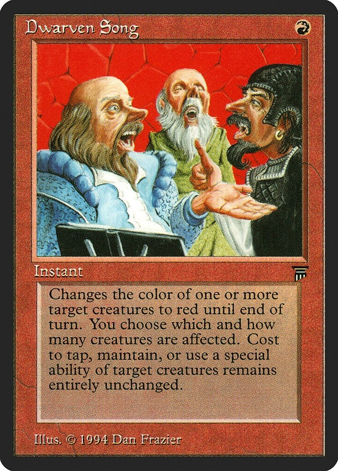 Dwarven Song [LEG] - MTG Single