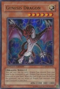 Genesis Dragon (34) (SJMP) - YuGiOh Single