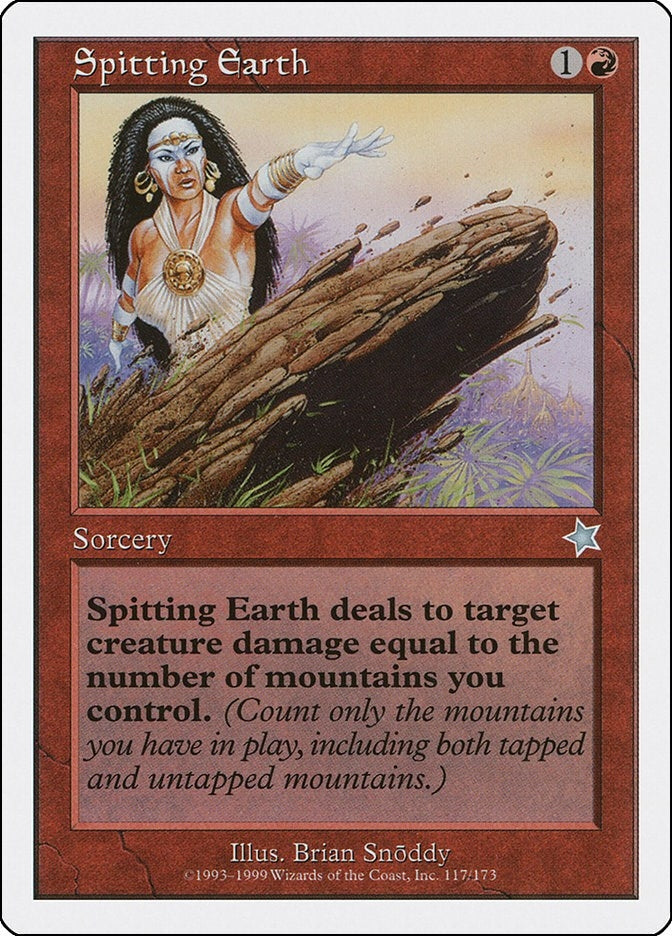 Spitting Earth (117) [S99] - MTG Single