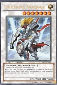 Lightning Warrior (46) (SJMP) - YuGiOh Single