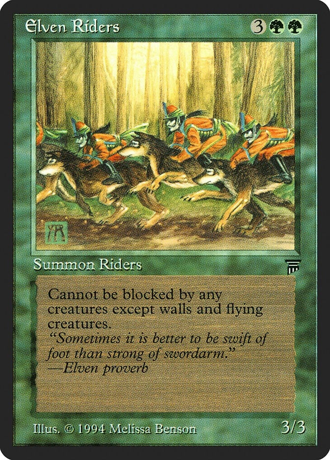 Elven Riders [LEG] - MTG Single