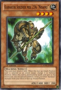 Karakuri Soldier mdl 236 Nisamu (19) - YuGiOh Single