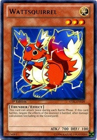 Wattsquirrel (29) - YuGiOh Single