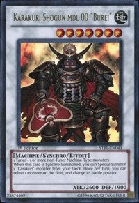 Karakuri Shogun mdl 00 Burei (43) - YuGiOh Single