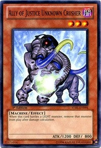 Ally of Justice Unknown Crusher (94) - YuGiOh Single