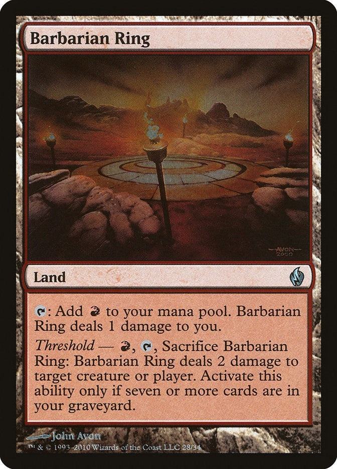 Barbarian Ring (28) [PD2] - MTG Single