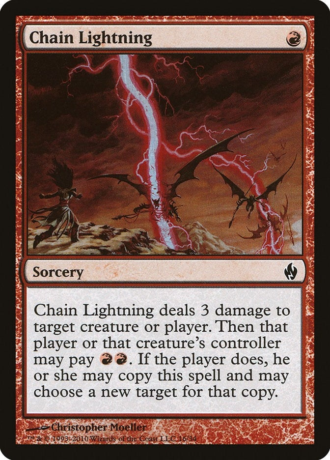 Chain Lightning (16) [PD2] - MTG Single