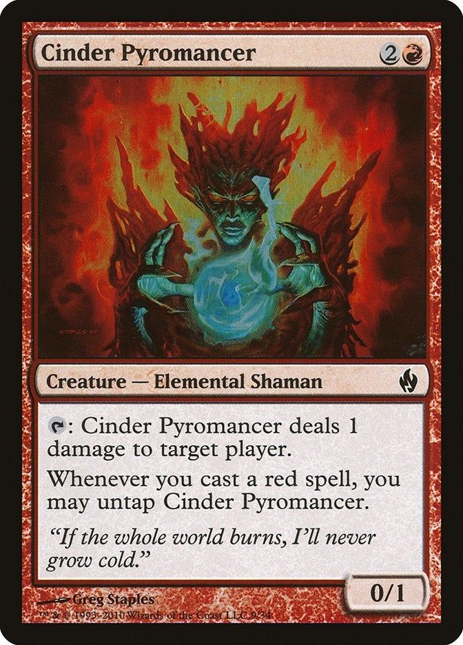 Cinder Pyromancer (9) [PD2] - MTG Single