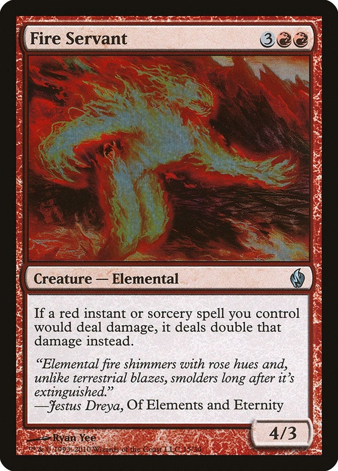 Fire Servant (15) [PD2] - MTG Single