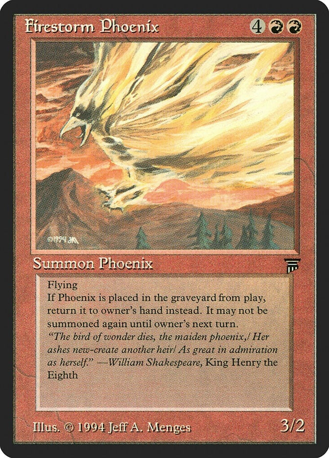 Firestorm Phoenix [LEG] - MTG Single