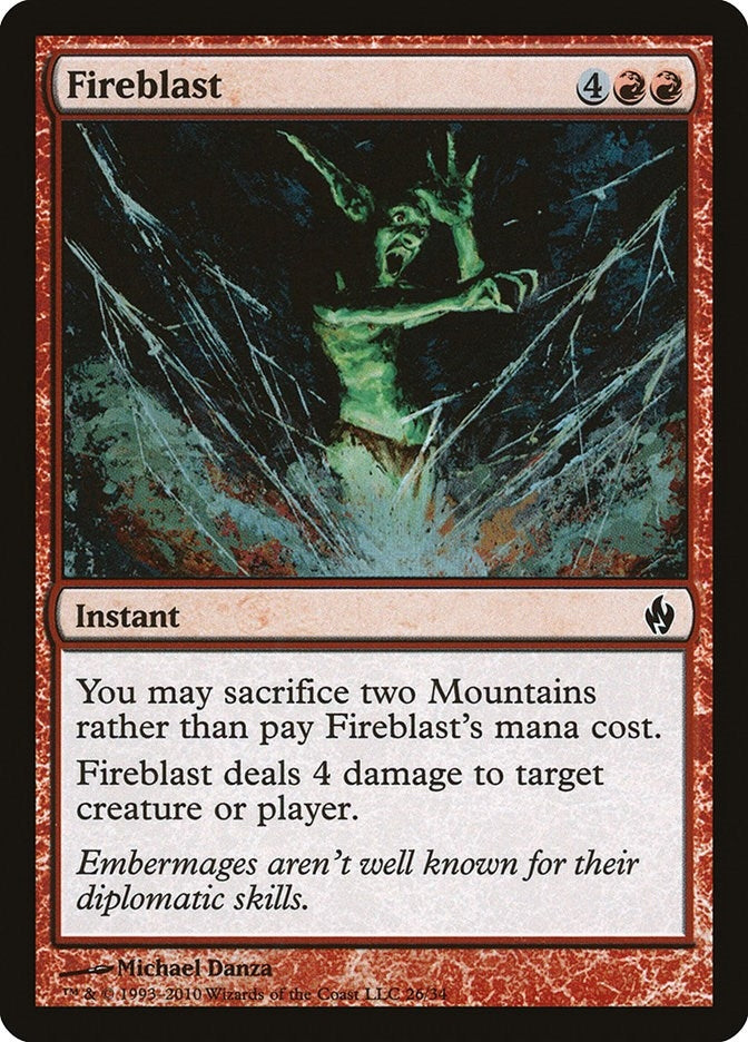 Fireblast (26) [PD2] - MTG Single