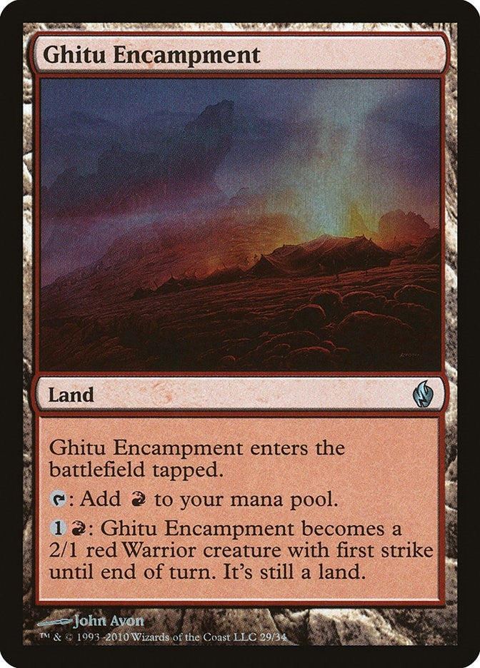 Ghitu Encampment (29) [PD2] - MTG Single