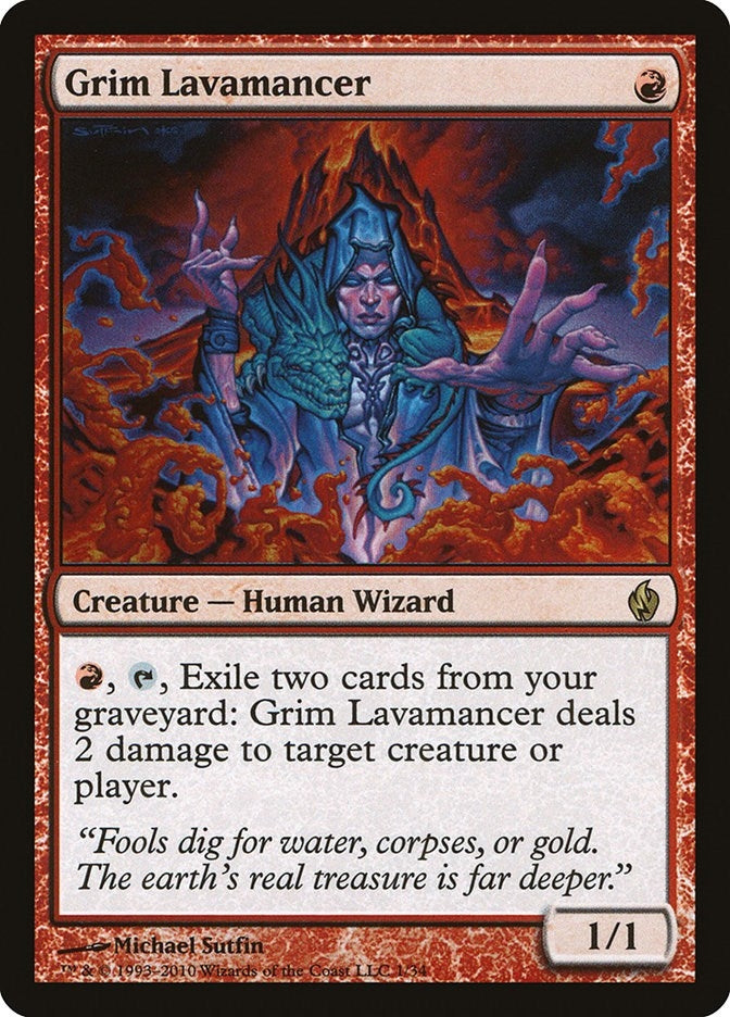 Grim Lavamancer (1) [PD2] - MTG Single