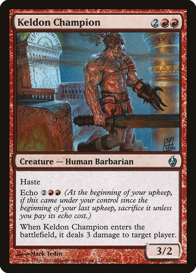 Keldon Champion (14) [PD2] - MTG Single