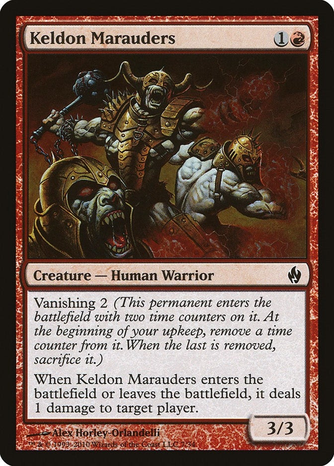 Keldon Marauders (7) [PD2] - MTG Single