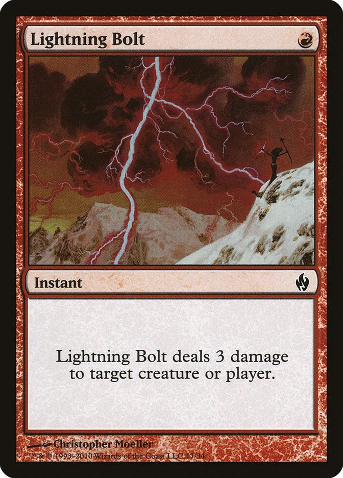 Lightning Bolt (17) [PD2] - MTG Single