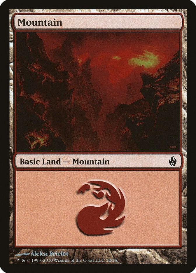 Mountain (32) (32) [PD2] - MTG Single