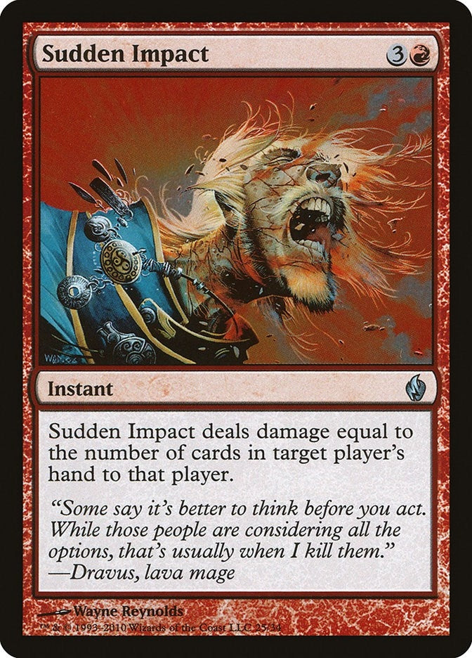 Sudden Impact (25) [PD2] - MTG Single