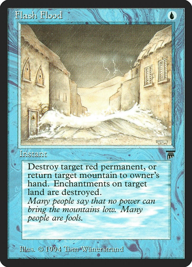 Flash Flood [LEG] - MTG Single