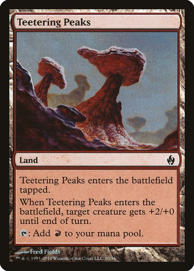 Teetering Peaks (30) [PD2] - MTG Single