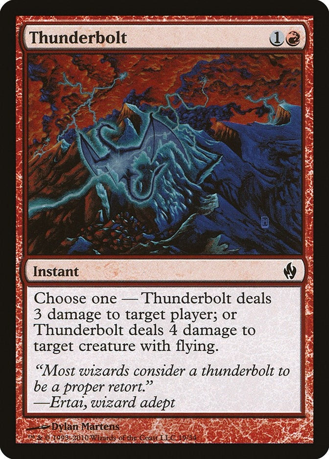 Thunderbolt (19) [PD2] - MTG Single