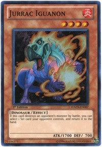 Jurrac Iguanon (3007) (HA03) - YuGiOh Single
